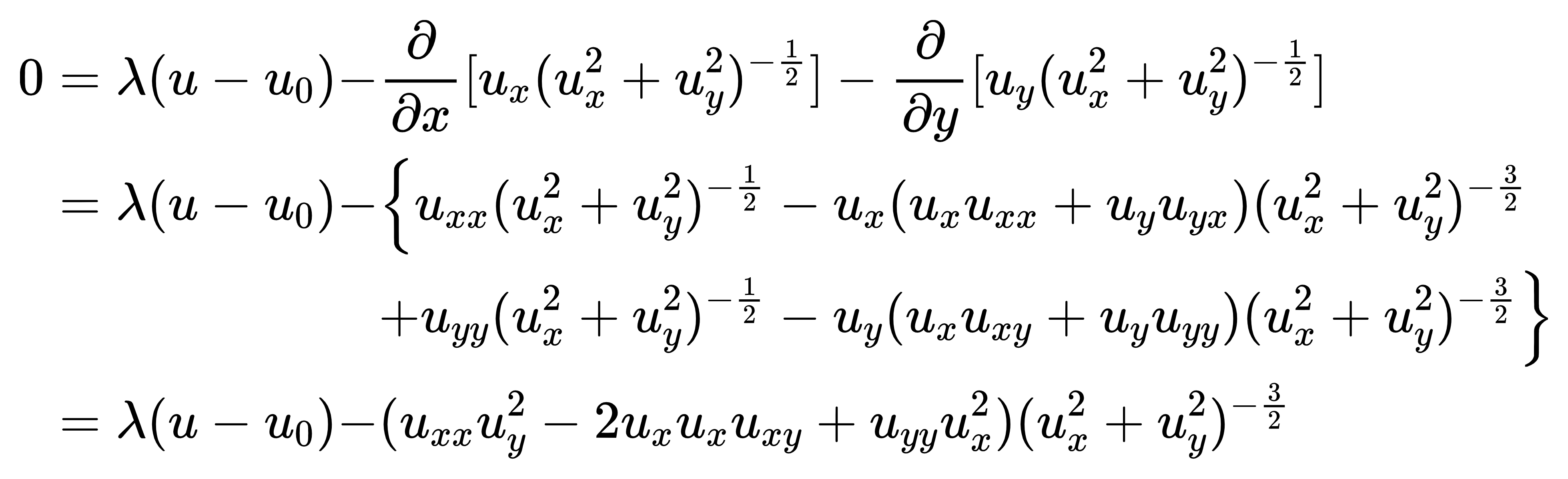 求解这个其欧拉-拉格朗日方程.png